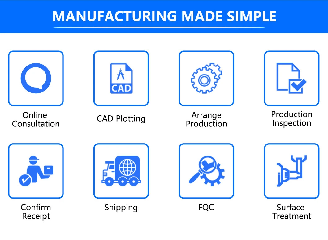 Customized CNC Machining Construction Spare Parts with Sand Blasting