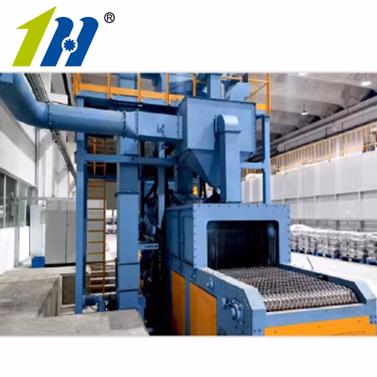 Automatische Sandstrahlmaschine mit hoher Produktion und Förderband-Sandstrahler